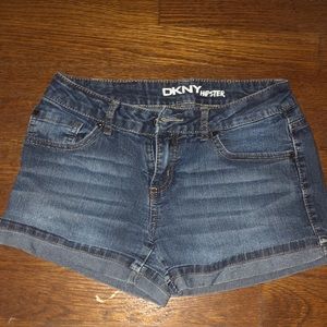 DKNY jean shorts
